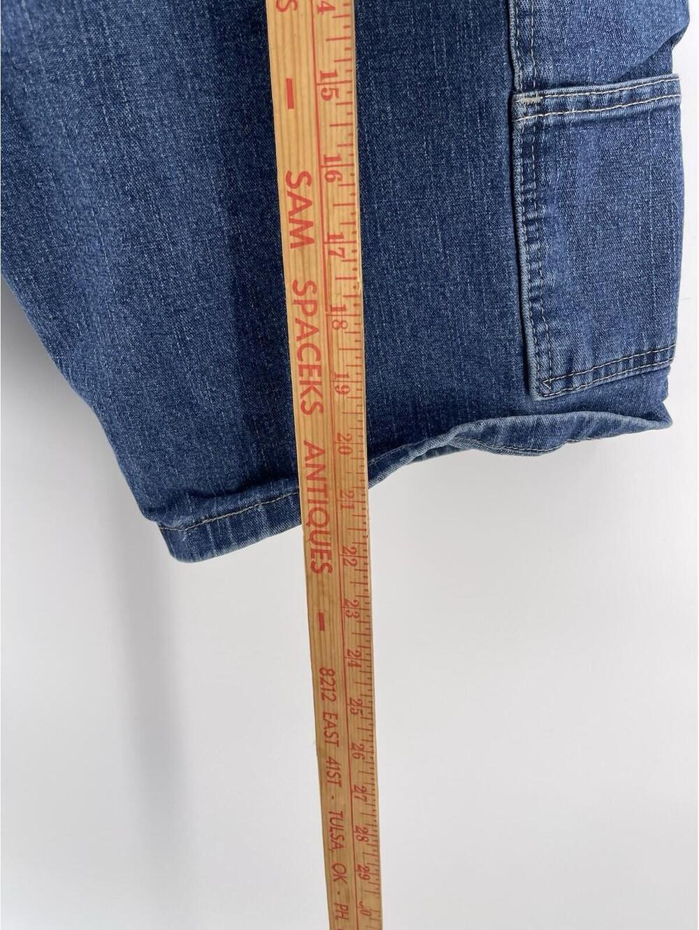 Wrangler Carpenter Vintage Men's‎ Blue Jeans Short Size 36 - Picture 6 of 8